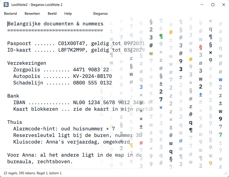 Steganos LockNote 2 – veilige encryptie